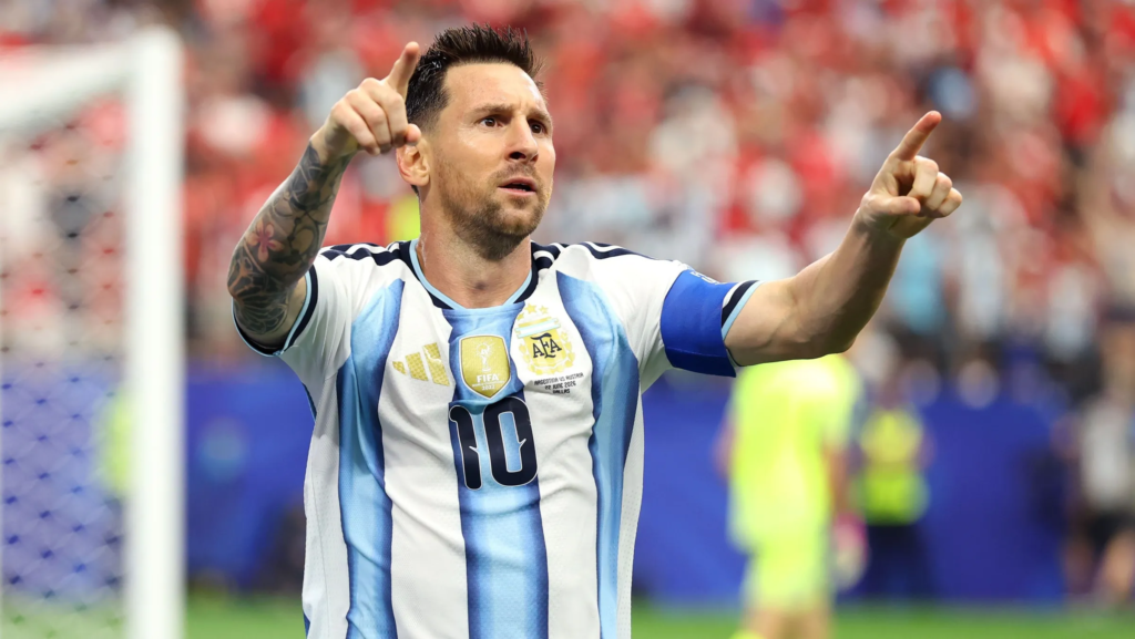 Jogador Messi copa 2026